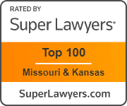 Dustin DeVaughn rated by Super Lawyers Top 100 Missouri & Kansas